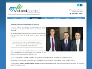 website design adelaide mcleod watzdorf