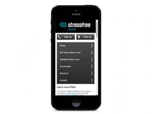 stressfree marine website design adelaide