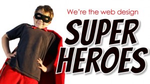 website design adelaide superheroes